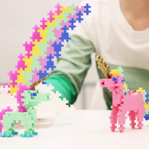 Plus-Plus Learn to Build - Unicorn 275 pcs